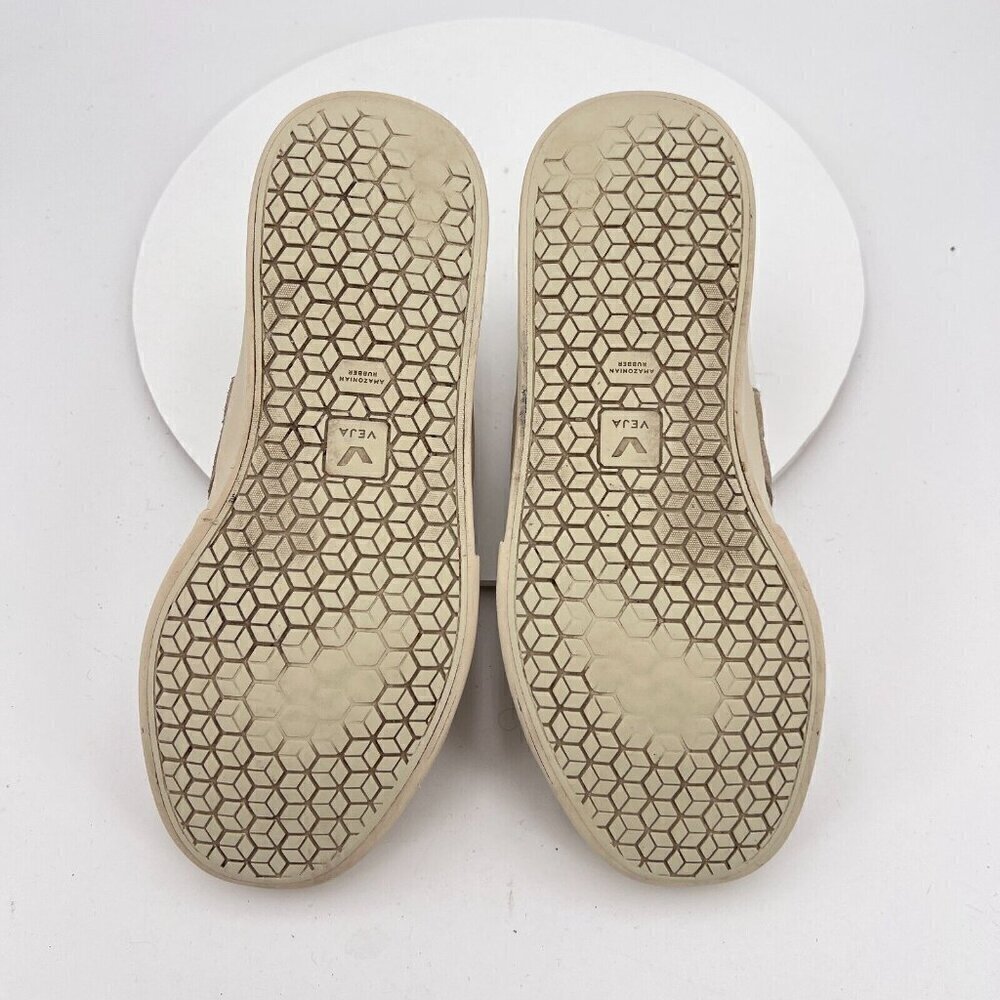 Veja Campo Chromefree Women Size 8 White Natural Leather Low Top Training Shoes - Picture 11 of 15